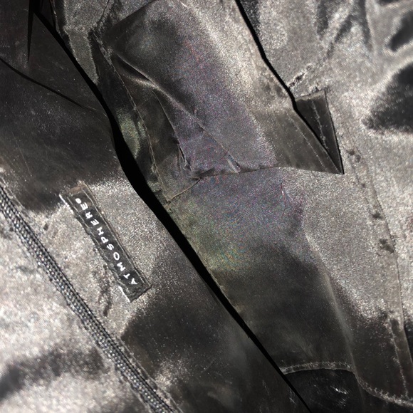 Burgundy smooth fuzzy purse - Picture 5 of 5